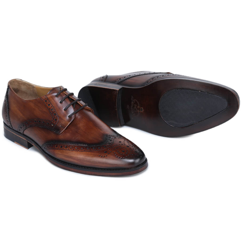 Mille Dollari Cognac Oxford Shoes Oxford Shoes Beckett Simonon Dean Oxford