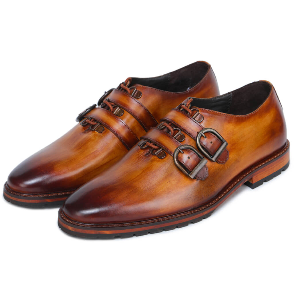 Armando Designer Lace Monkstraps