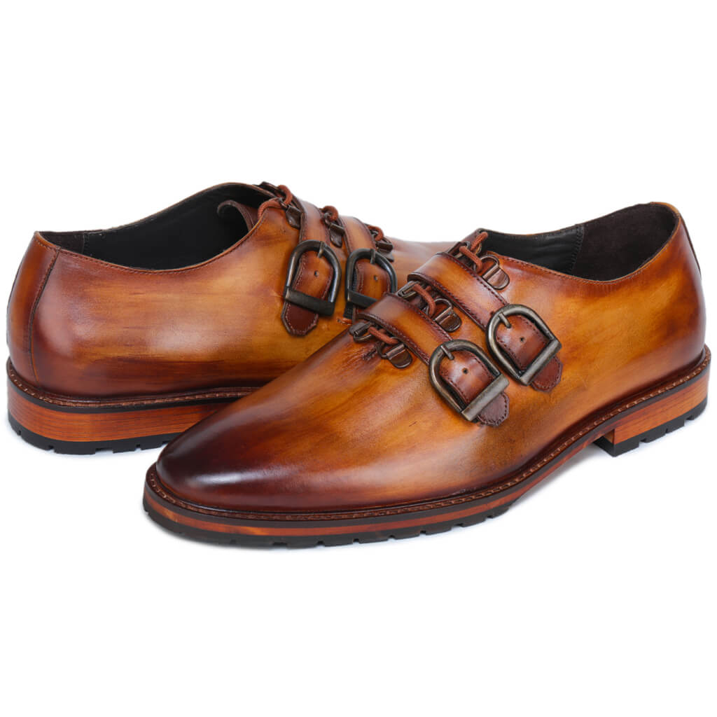 Armando Designer Lace Monkstraps