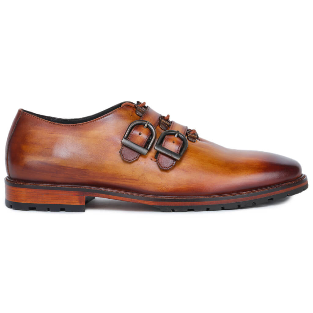 Armando Designer Lace Monkstraps