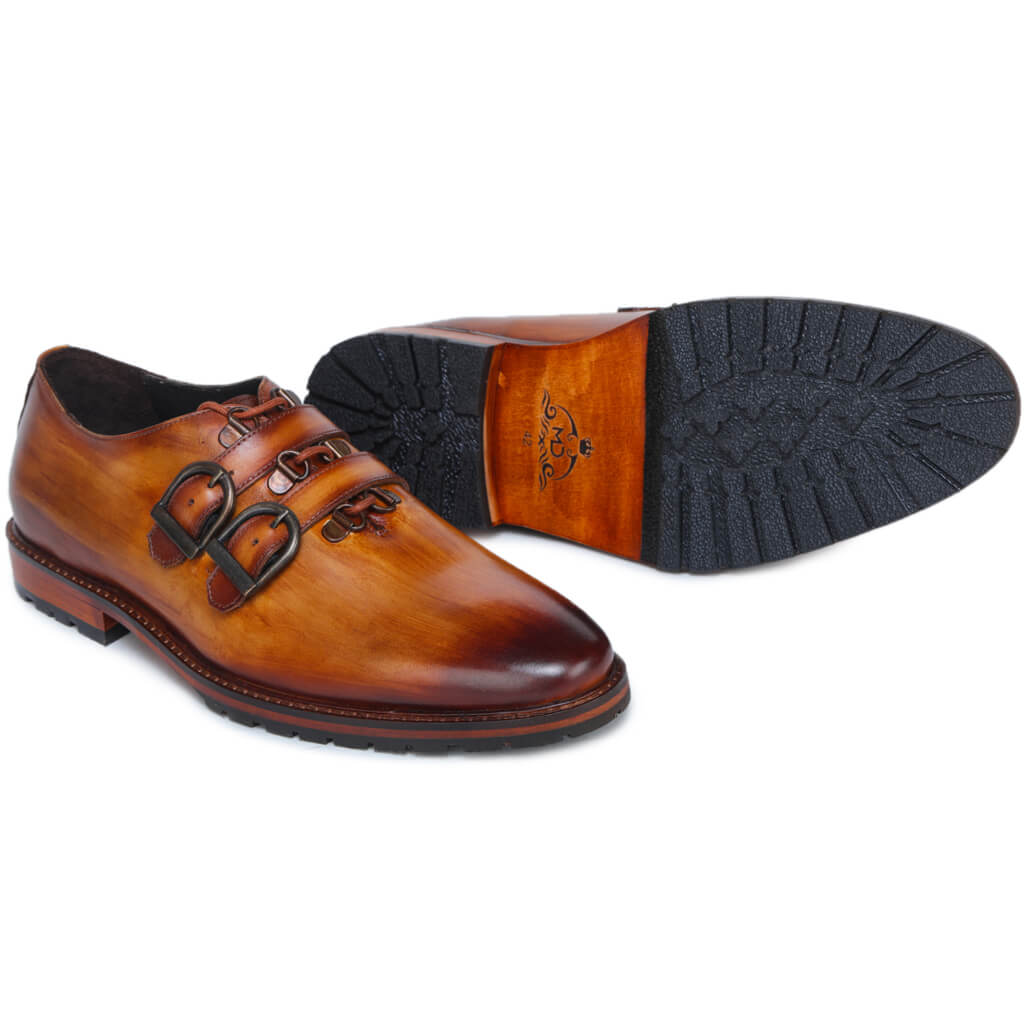 Armando Designer Lace Monkstraps