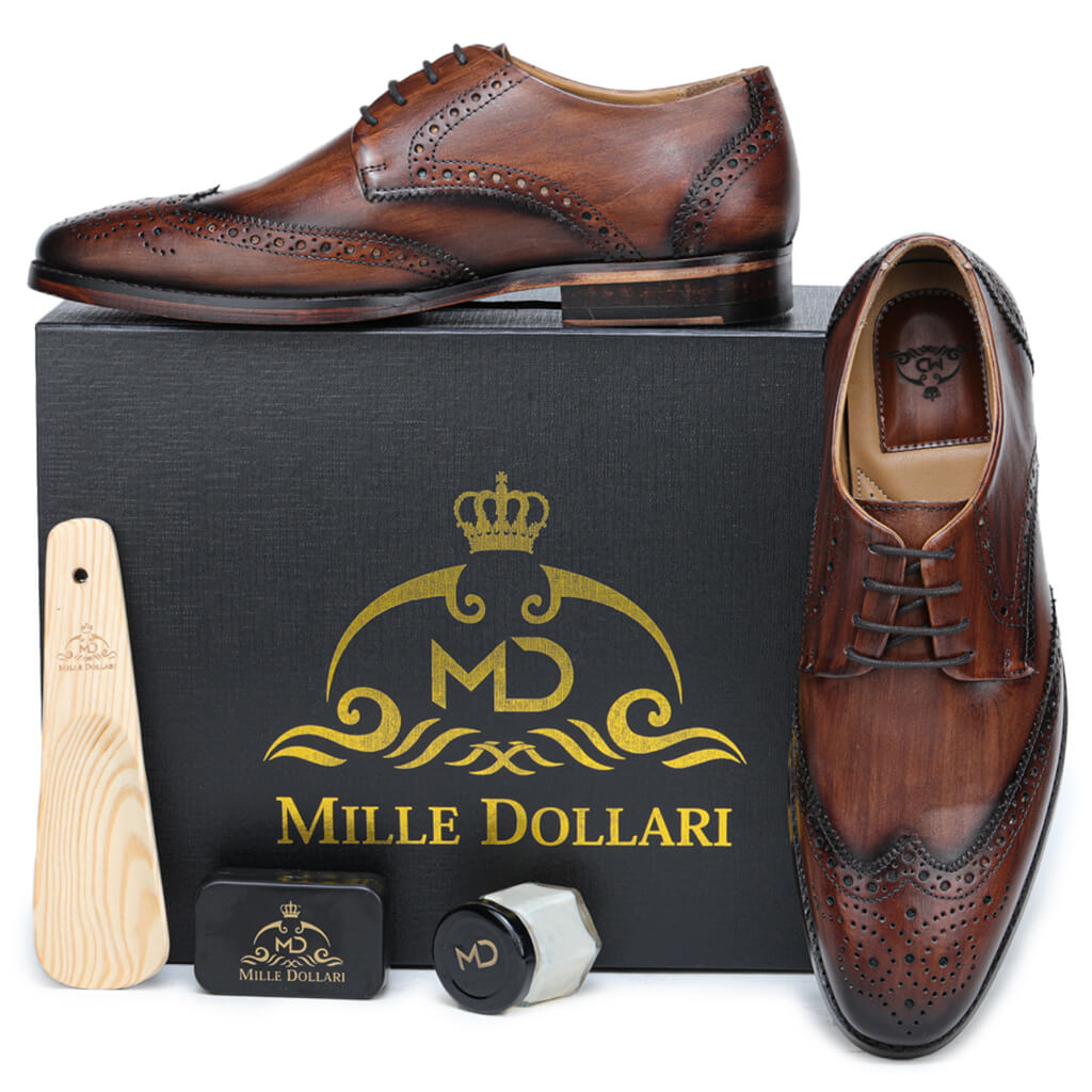 Mille Dollari Cognac Oxford Shoes Oxford Shoes Beckett Simonon Dean Oxford
