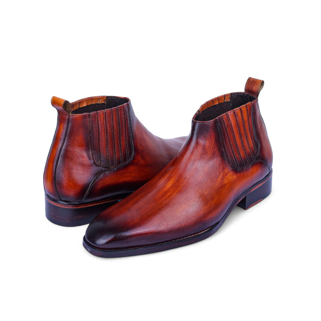 Imperium Chelsea Boots in Cognac Leather