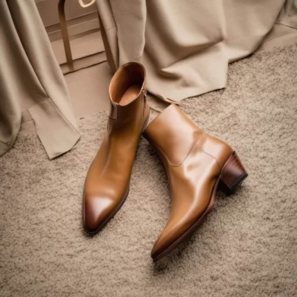 "Proper shoe care instructions: Air shoes regularly to preserve their natural shape. Dry shoes at room temperature to prevent shrinkage, wrinkling, hardening, drying, and cracking from excessive sun exposure. Use shoe bags to prevent stains and mildew, and remove dry dirt with a clean cloth. Includes a hypoallergenic luxury designer shoe bag for travel, special leather cream for Mille Dollari hand-painted shoes, and a shoe horn, duster, and shiner for easier care and maintenance."