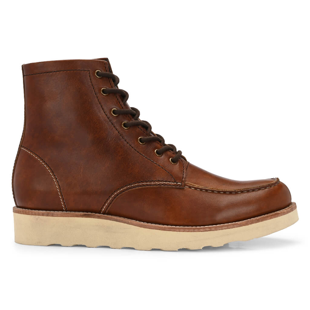 Dallas, Moctoe Boot - Brown Chromexcel | Hand Welted Boots 2.0