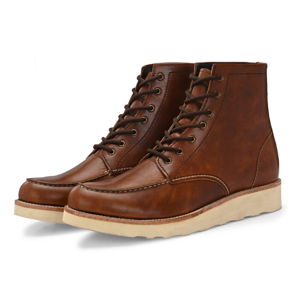 Dallas, Moctoe Boot - Brown Chromexcel | Hand Welted Boots 2.0
