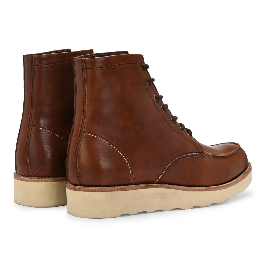 Dallas, Moctoe Boot - Brown Chromexcel | Hand Welted Boots 2.0