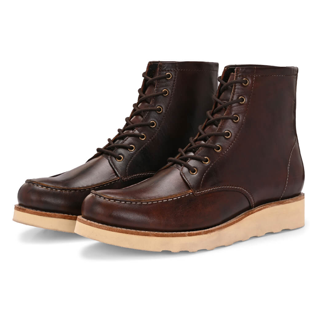 Marcell, Moctoe Boot - Brown Chromexcel | Hand Welted Boots 2.0