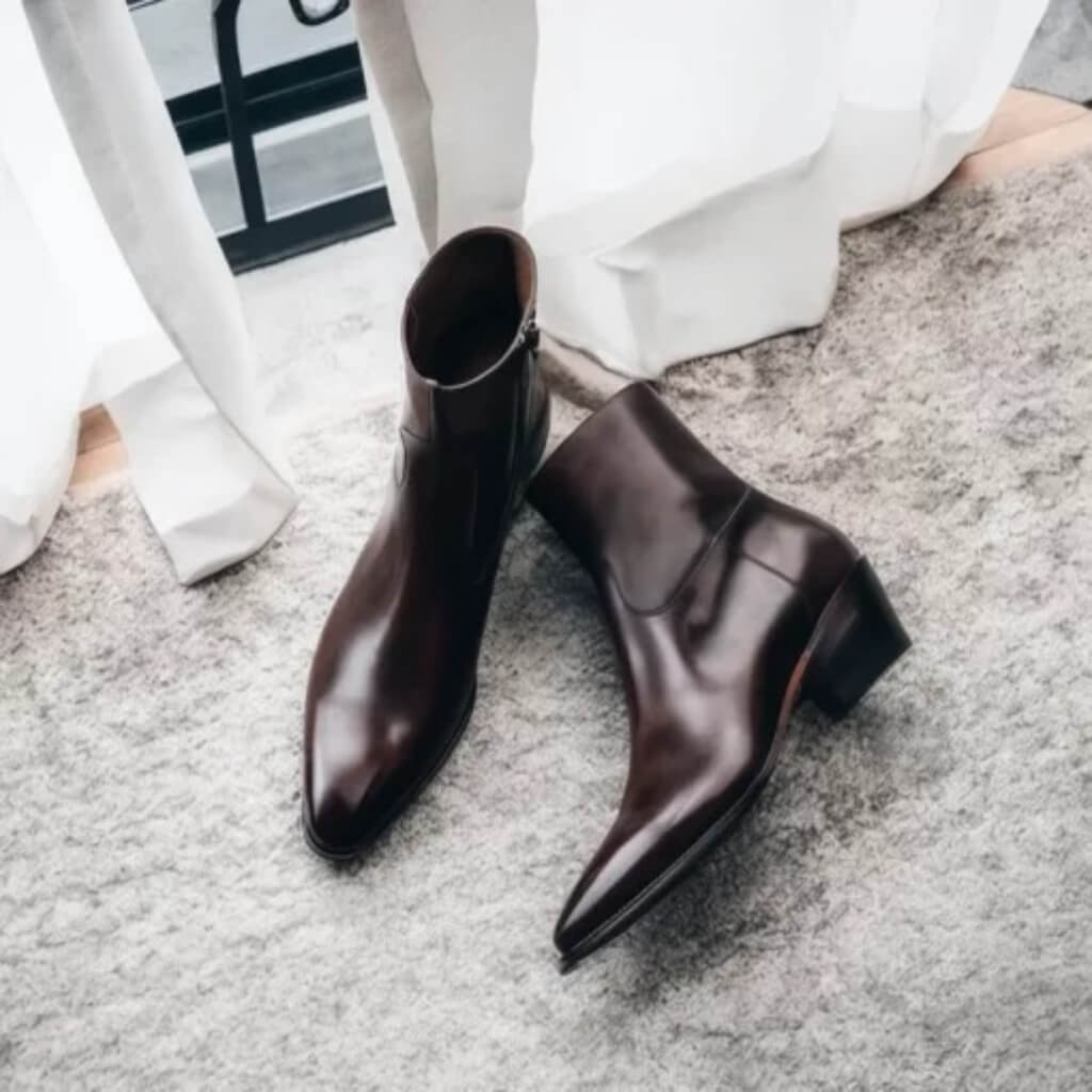 "Shoe care tips: Allow shoes to air regularly to maintain their natural shape, dry at room temperature to avoid shrinkage, wrinkling, hardening, drying, and cracking from excessive sun exposure. Use shoe bags to prevent stains and mildew, and clean dry dirt with a cloth. Includes a hypoallergenic luxury designer shoe bag for travel, special leather cream for Mille Dollari hand-painted shoes, and a shoe horn, duster, and shiner for easier maintenance and care."