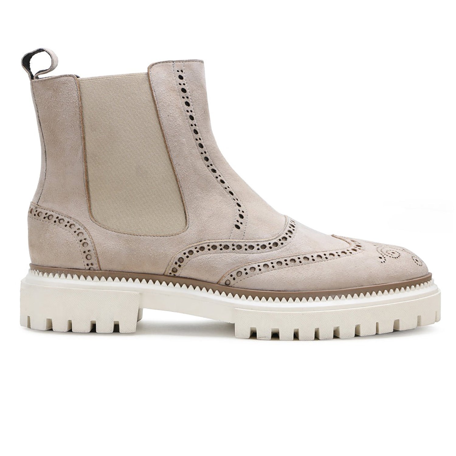Marshello Chelsea Beige Boots – Stylish Neutral-Tone Men’s Boots with Premium Comfort