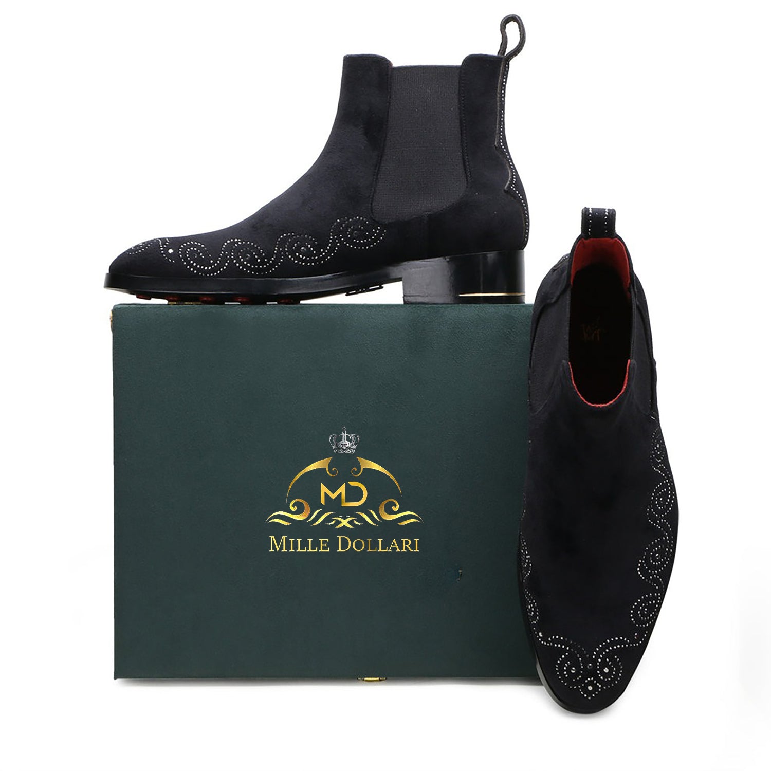 Nikolas Chelsea Black Boots – Premium Men’s Leather Boots for Everyday Style & Comfort