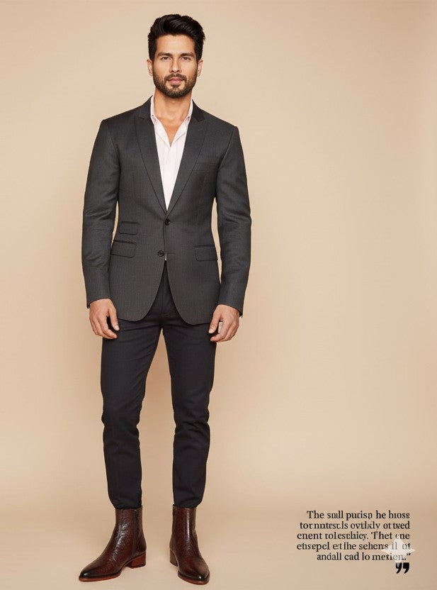 Majestic Embossed Italian Leather Boots for Discerning Gentlemen