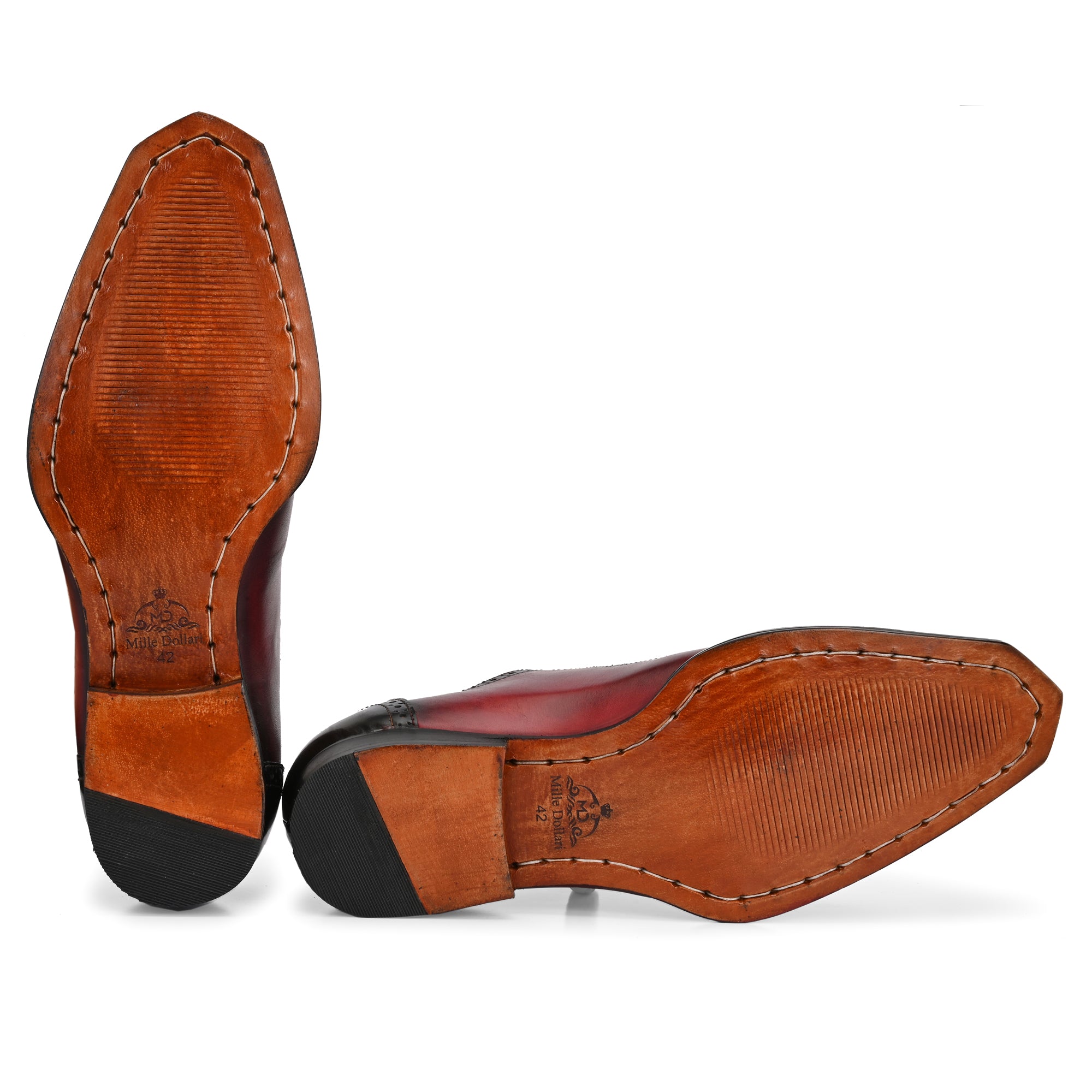 “Regal Bordeaux” Handcrafted Oxford