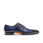 EXCLUSIVE Classic Blue Monkstrap Shoes