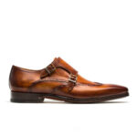 EXCLUSIVE Classic Tan Monkstrap Shoes