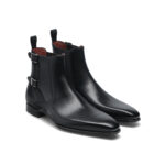 EXCLUSIVE Grant Black Monk Boot Shoes