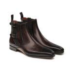 EXCLUSIVE Grant Brown Monk Boot Shoes