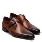 Meira Exclusive Classic Tabaco Monkstrap Shoe