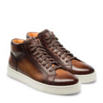 AMAEO MEN MIDBROWN TOP SNEAKER