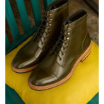 Imperial Goodyear Welted Olive Captoe Boot