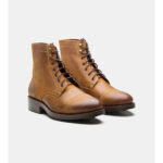 Regal Goodyear Welted Tan Nubuck Captoe Boot – Classic Elegance & Lasting Durability