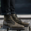 Resilient Black Matte Boots by Mille Dollari, designed for versatile activities with durable Goodyear welt construction and shock-absorbing insoles.