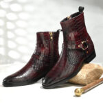 Frontier Boots – Crocodile Leather for Bold, Rugged Elegance