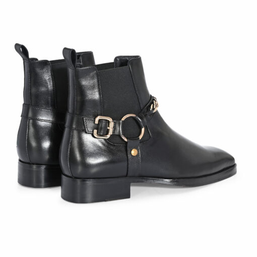 Regent Black Chain Chelsea Boots | Luxe Elegance - Image 4